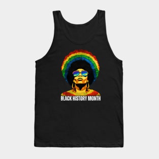 Black History Month Woman Tank Top